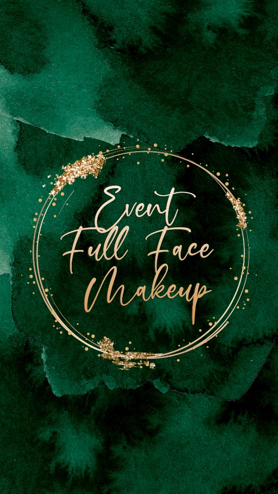 Event Full Face Glam Makeup