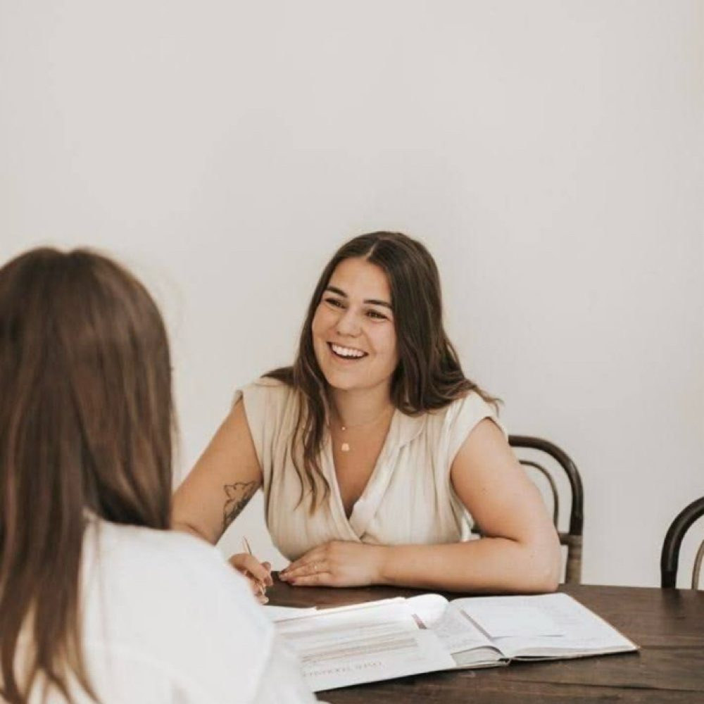 consultation at Savannah at J. Andrew’s Salon in Warner Robins, GA