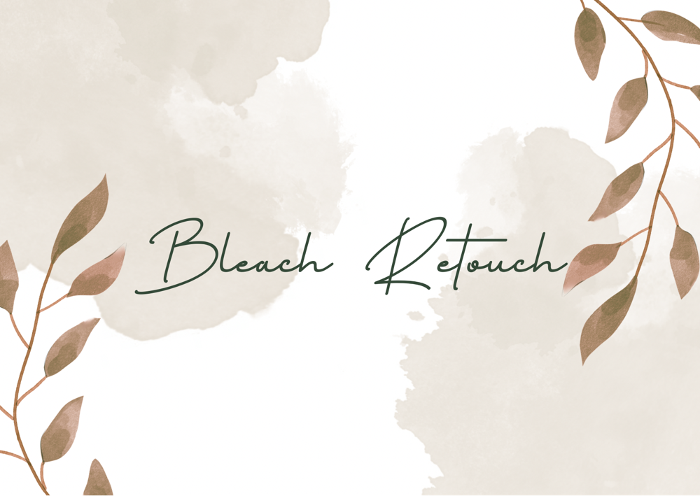 Bleach Retouch at Urban Barbie Salon in Nacogdoches, TX