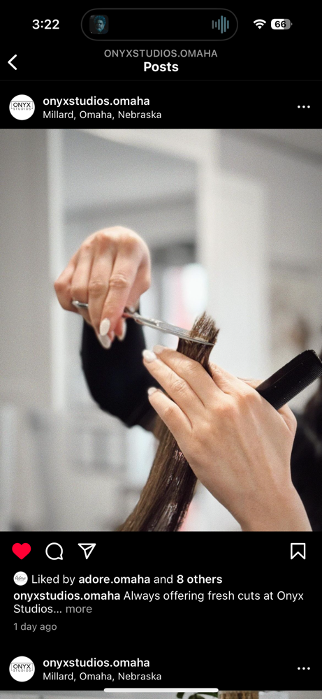 Haircut at Hair By Sierra Nicole in Omaha, NE