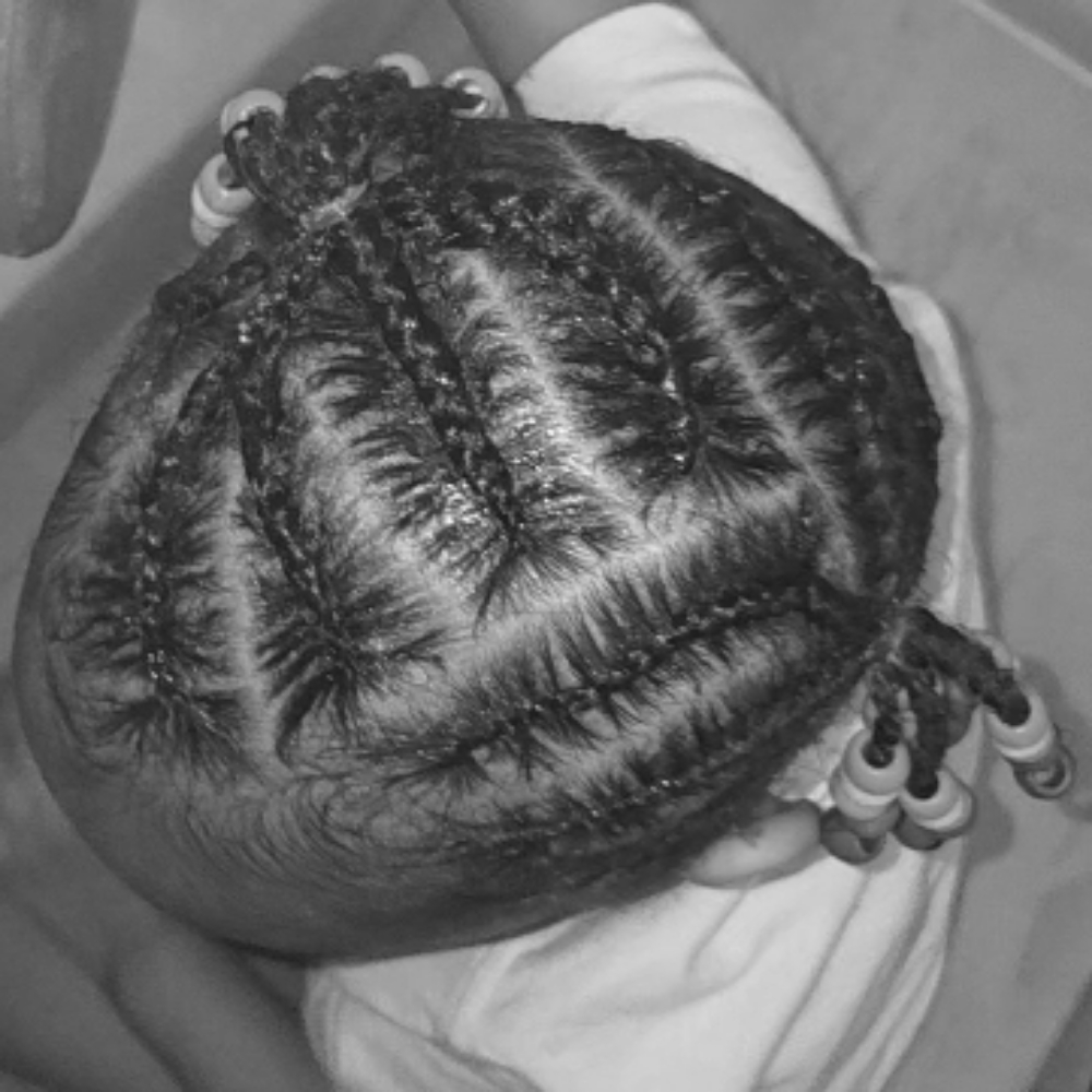 Baby Braids (5 &Under) at Ash&Blade @ Zynn Salon in Omaha, NE