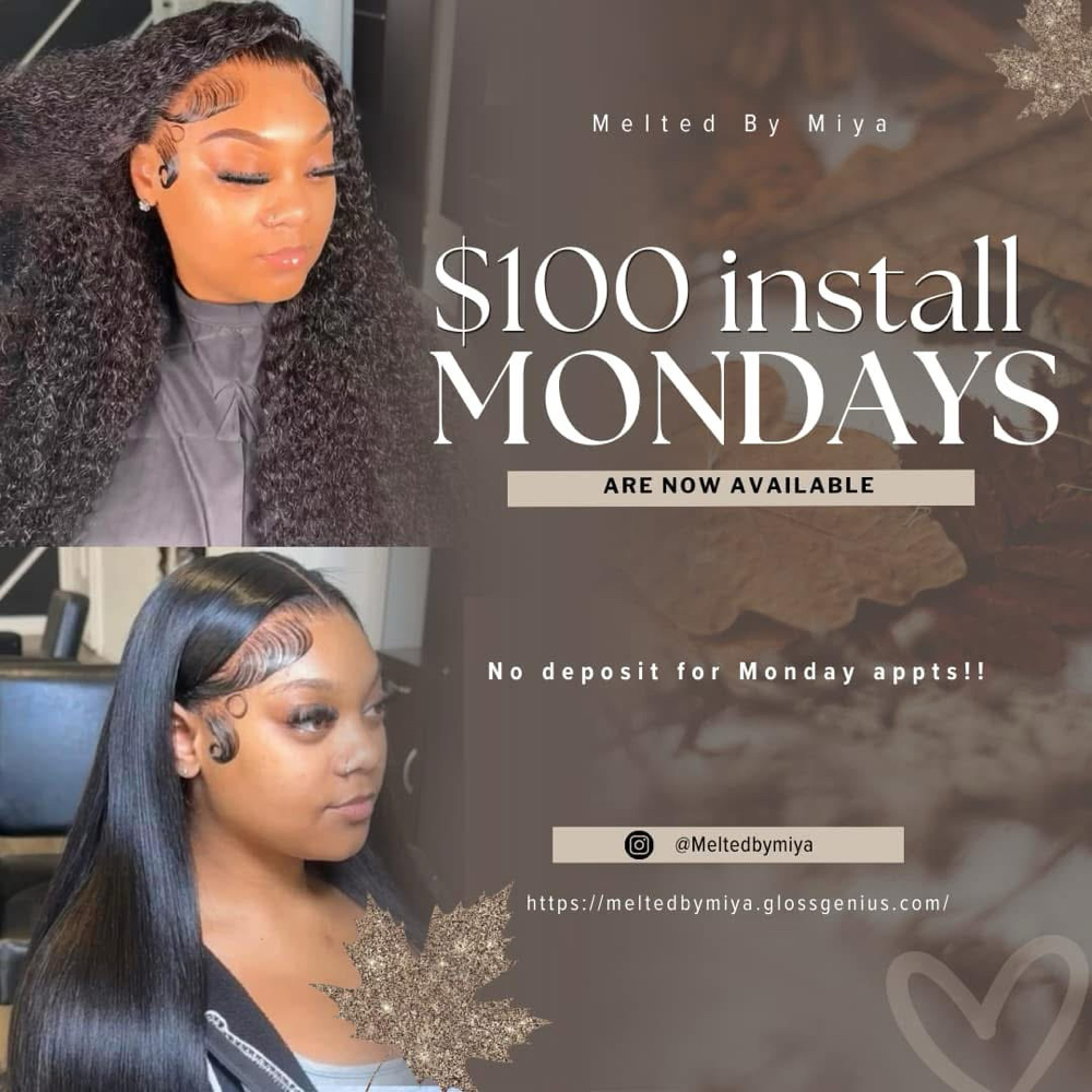 Monday Wig Install