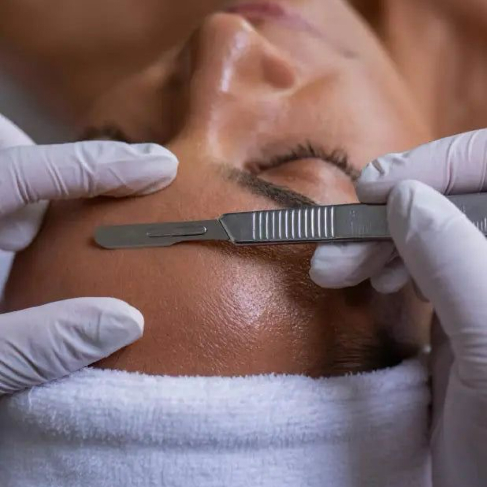 Dermaplaning at LUXE Color Bar in Kennesaw, GA