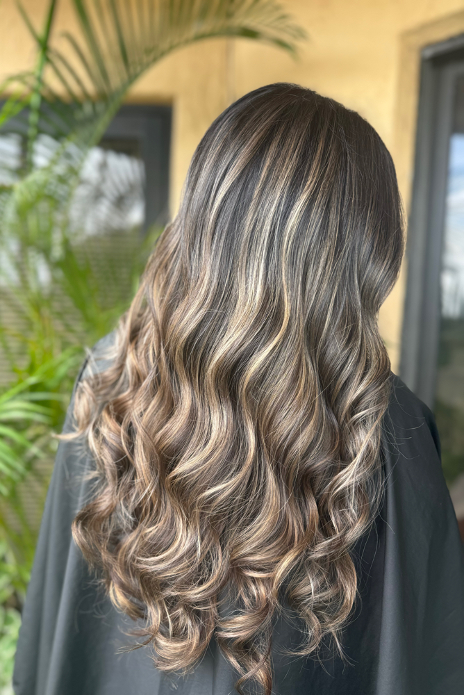 Blow dry + waves