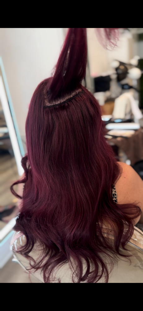 BEADED WEFT / TAPE IN NEW INSTALL at MyGodBeauty in Van Nuys, CA