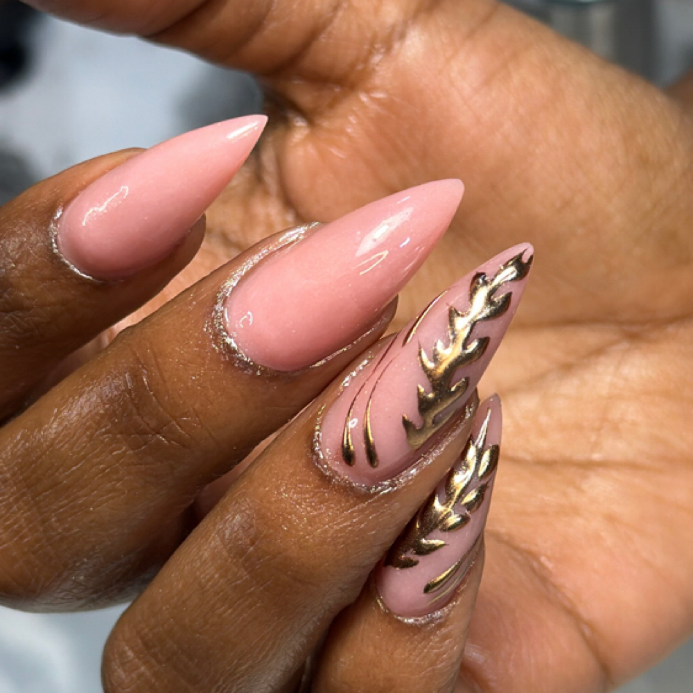 Acrylic/Polygel Full Set at Nail’dPerfectn in Richmond, VA