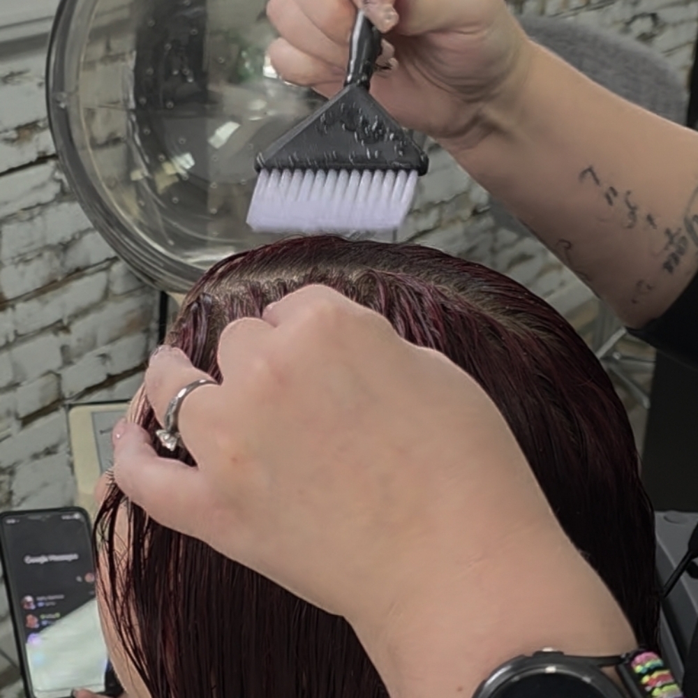 Scalp Therapy Treatment at Silver Screen Salon in Mancelona, MI