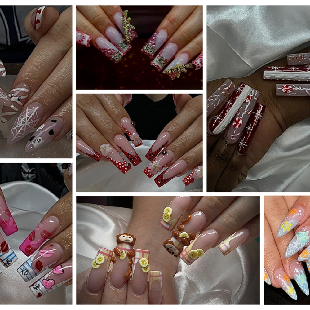 Nail Art Tier 3 Baddies at Love My Cut in Casa Grande, AZ