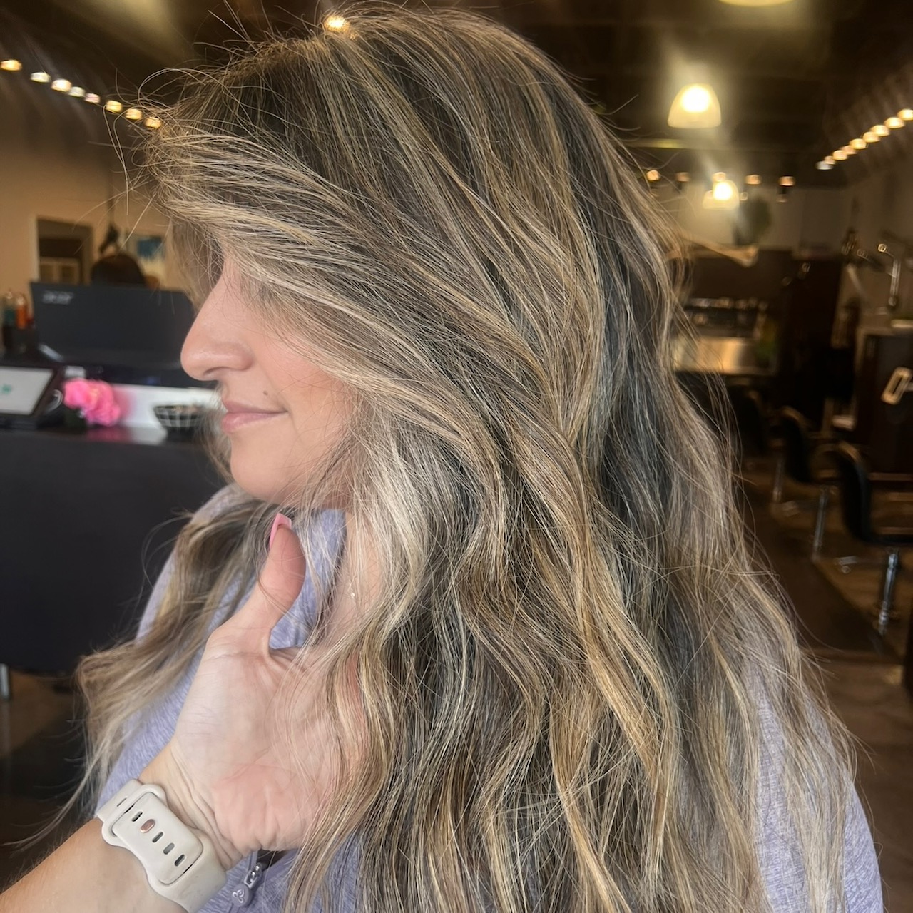 Partial Custom Color at Open Space Studio in Bonita Springs, FL