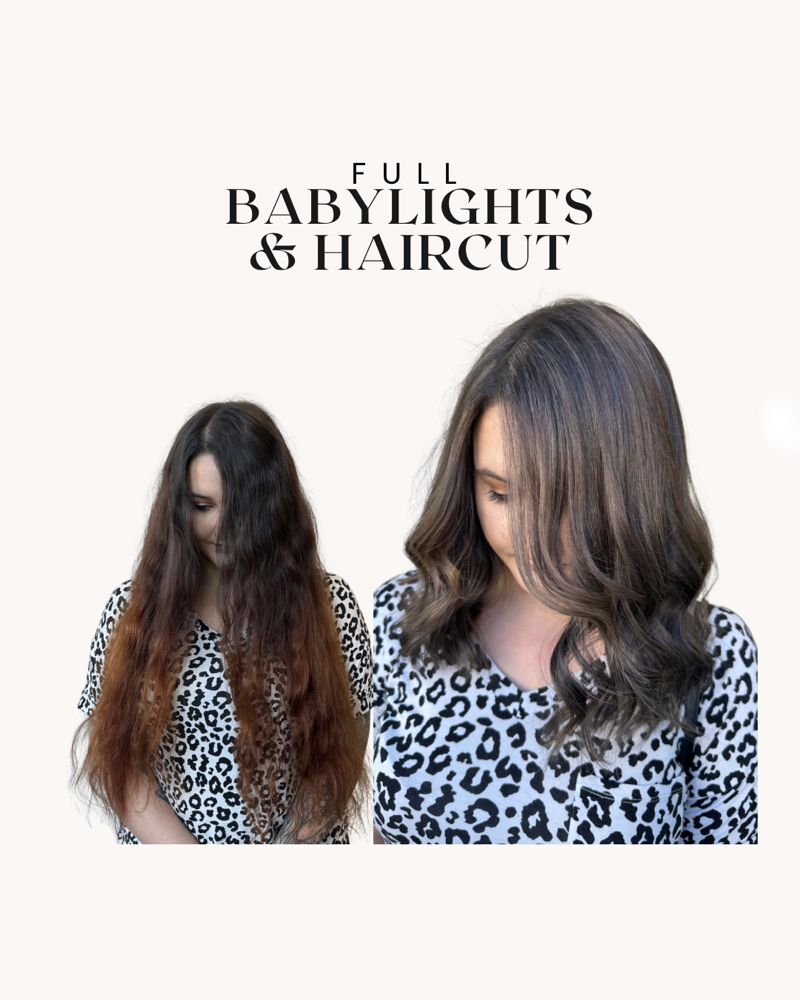 HAIRCUT ADD ON TO COLOR SERVICE