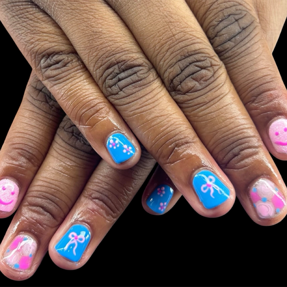 Kids Mani at INDEMAND NAILS in Newark, OH