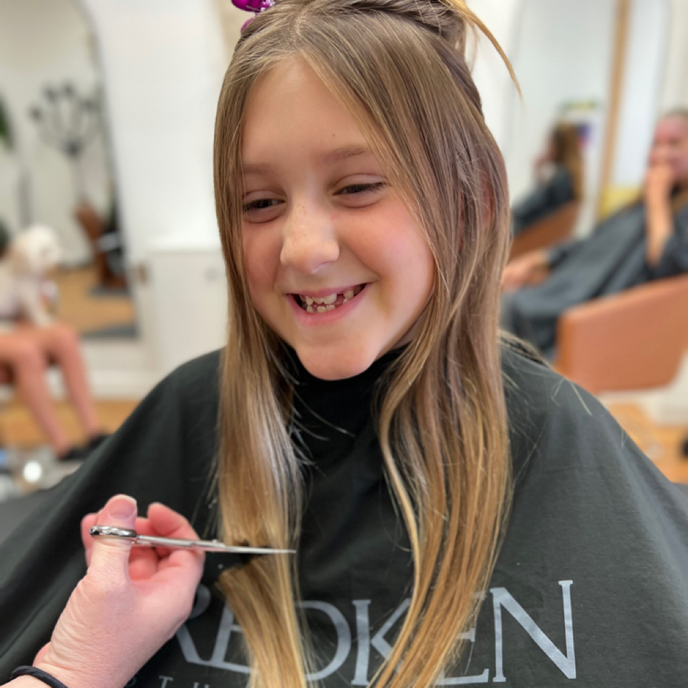 Kids Hair Cut at Sunset Beauty Bar in Yuma, AZ