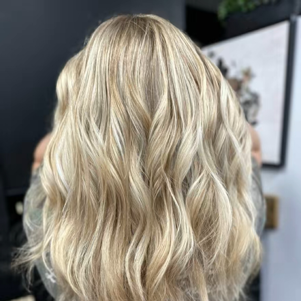 Full Custom Blonde at Karrah Swier in Canton, OH