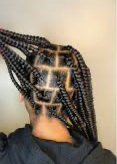 Knotless Braids (L)(5 Rows)