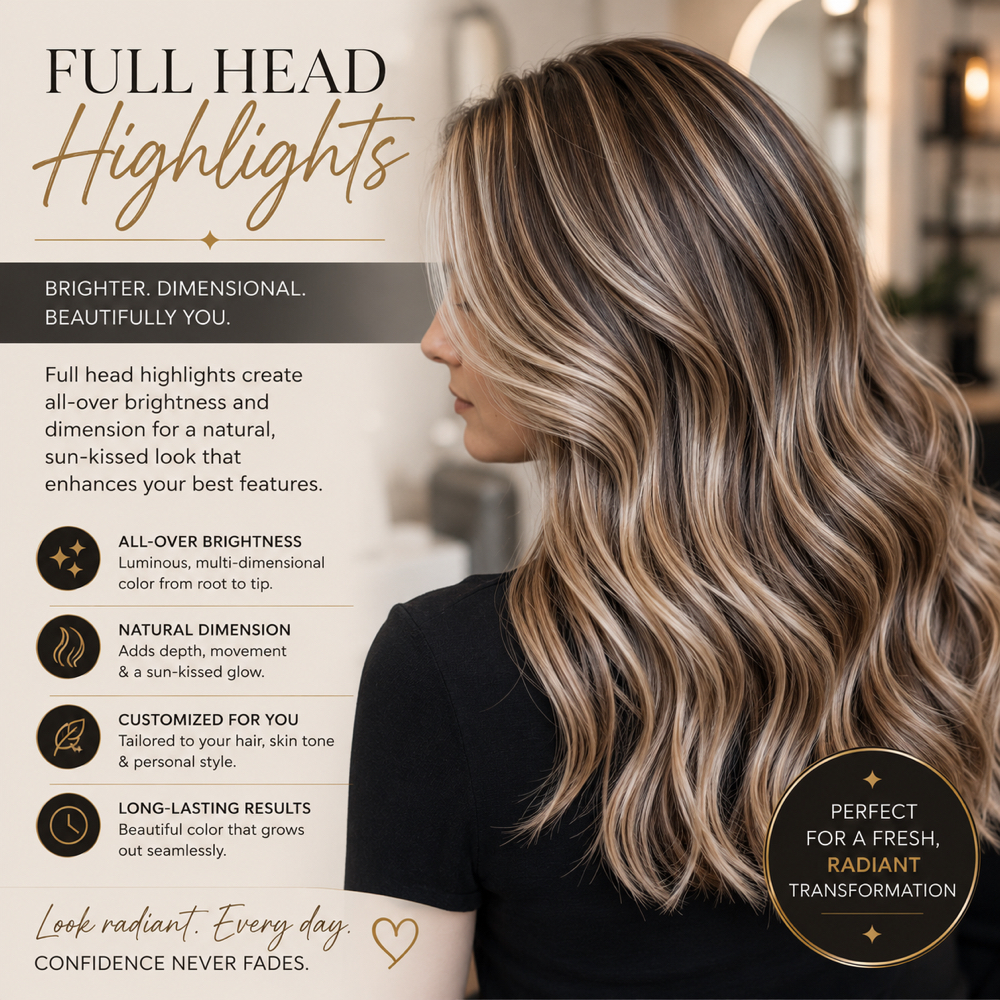 Full Highlights With Haircut at Ks.allaboutstyle in Columbia, SC