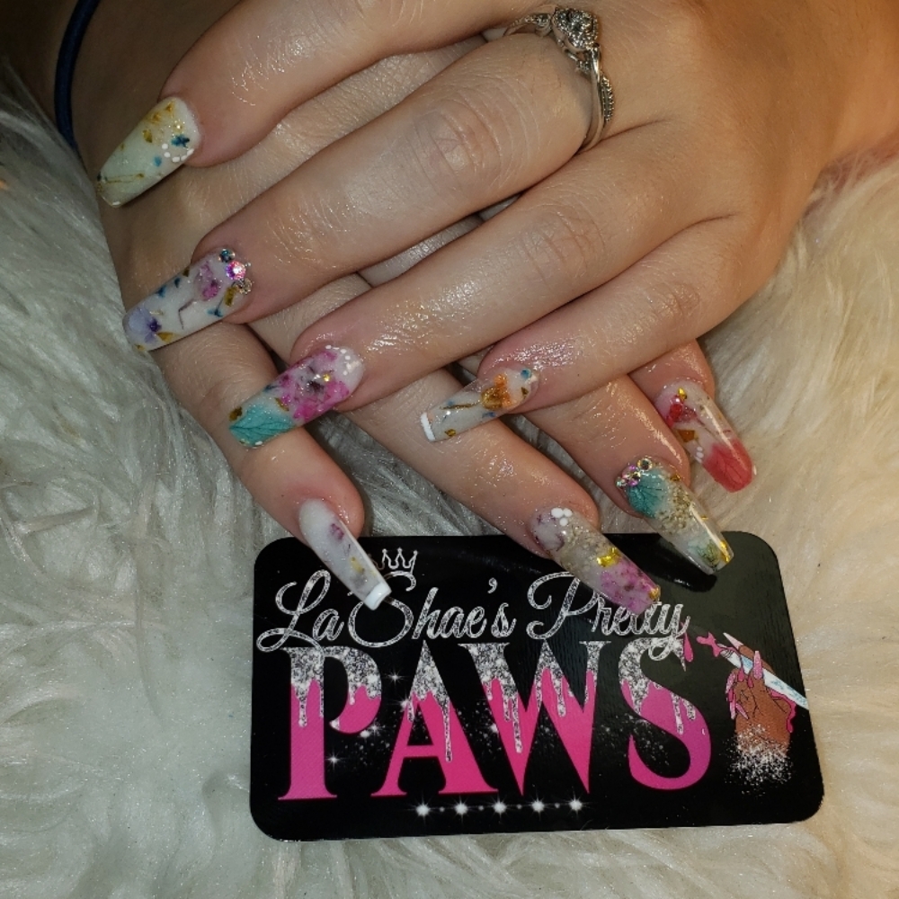 Nail Art All Fingers at LaShaea's Pretty Paws in Canton, OH