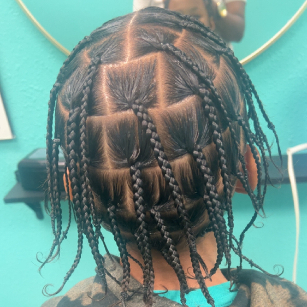 Boy Braids at Derra’s Blessed Hands & Derra’s JSM in Burlington, IA