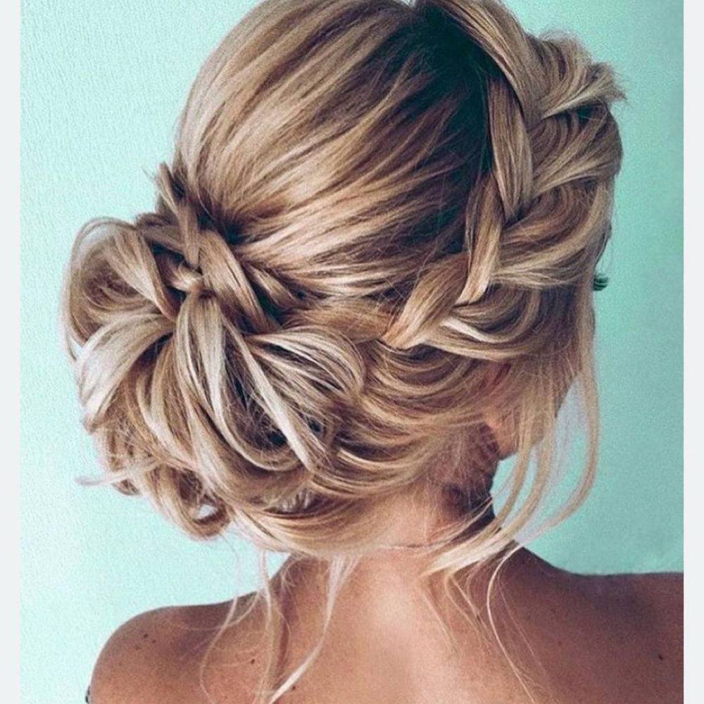 Updo Style at Creative Impression Hair Salon in Arlington, TX
