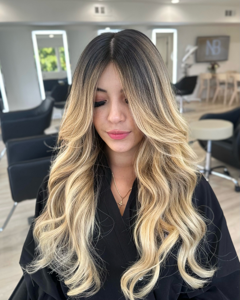 COLOR TRANSFORMATION + HAIR EXTENSIONS (NEW SET) PACKAGE