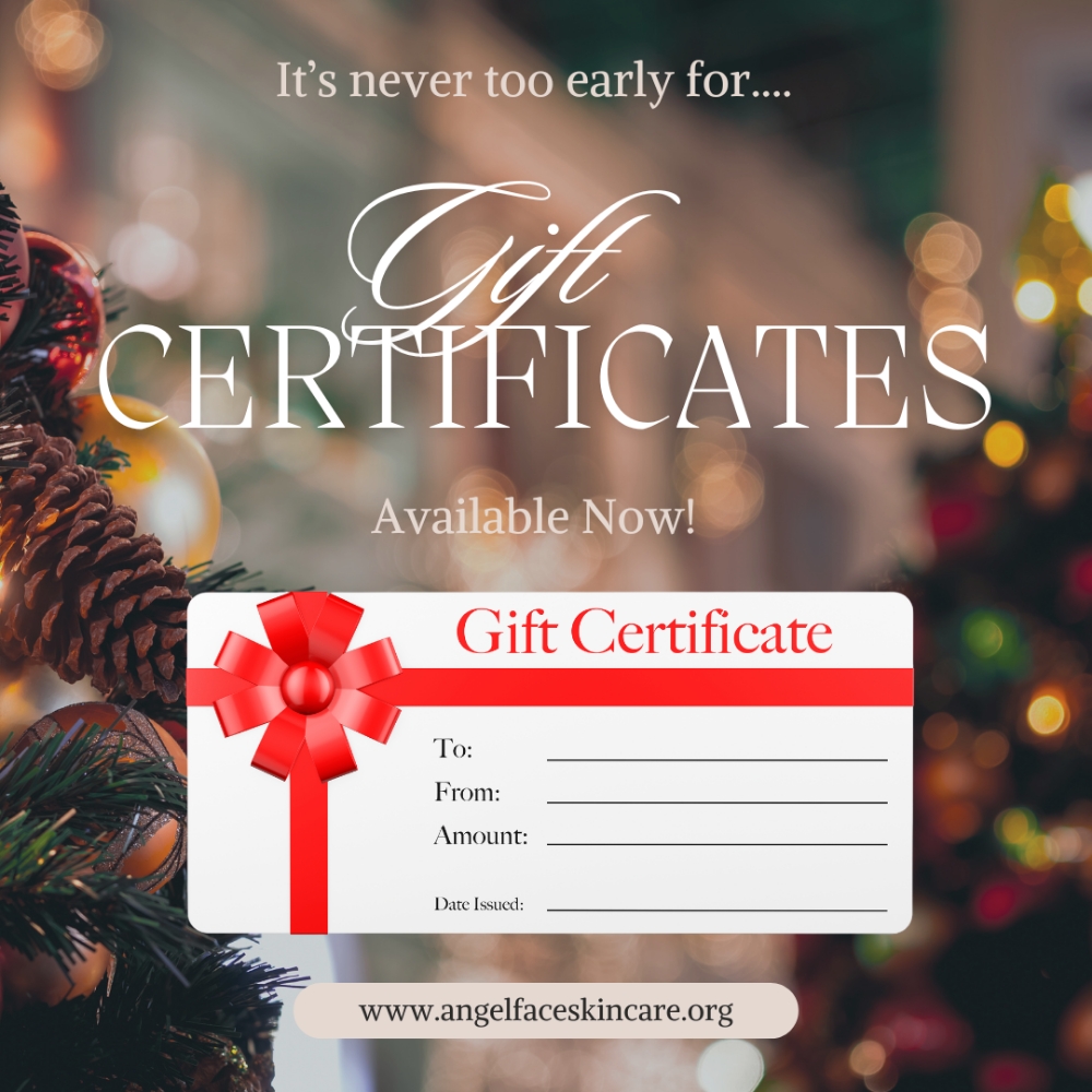 Gift Certificate Purchase (Pickup) at Angel Face Skin Care in Madera, CA