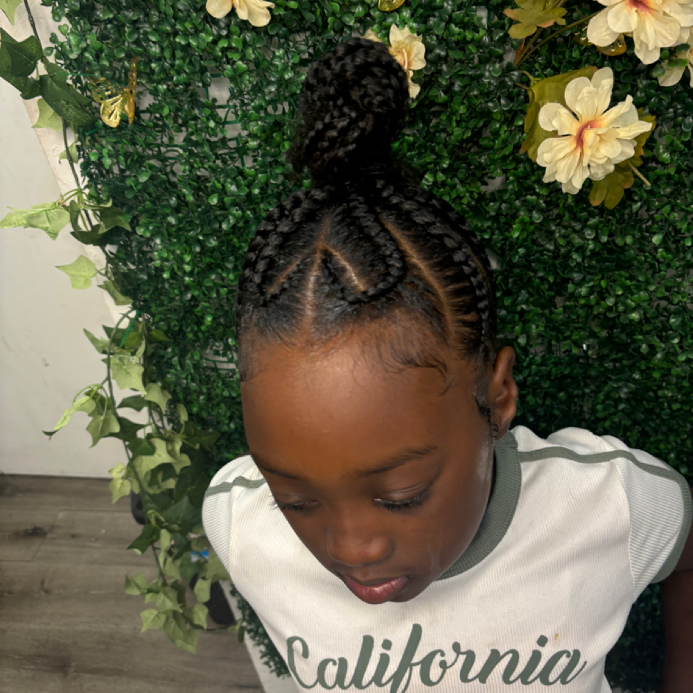 Kids Stich Braids at CeetheeStylist in San Diego, CA