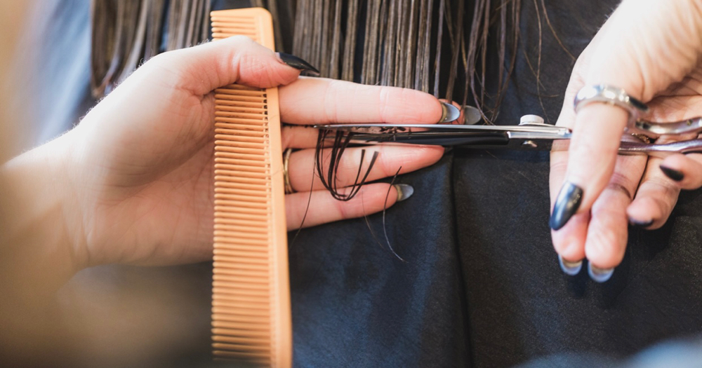 Shampoo/haircut/blow dry/style