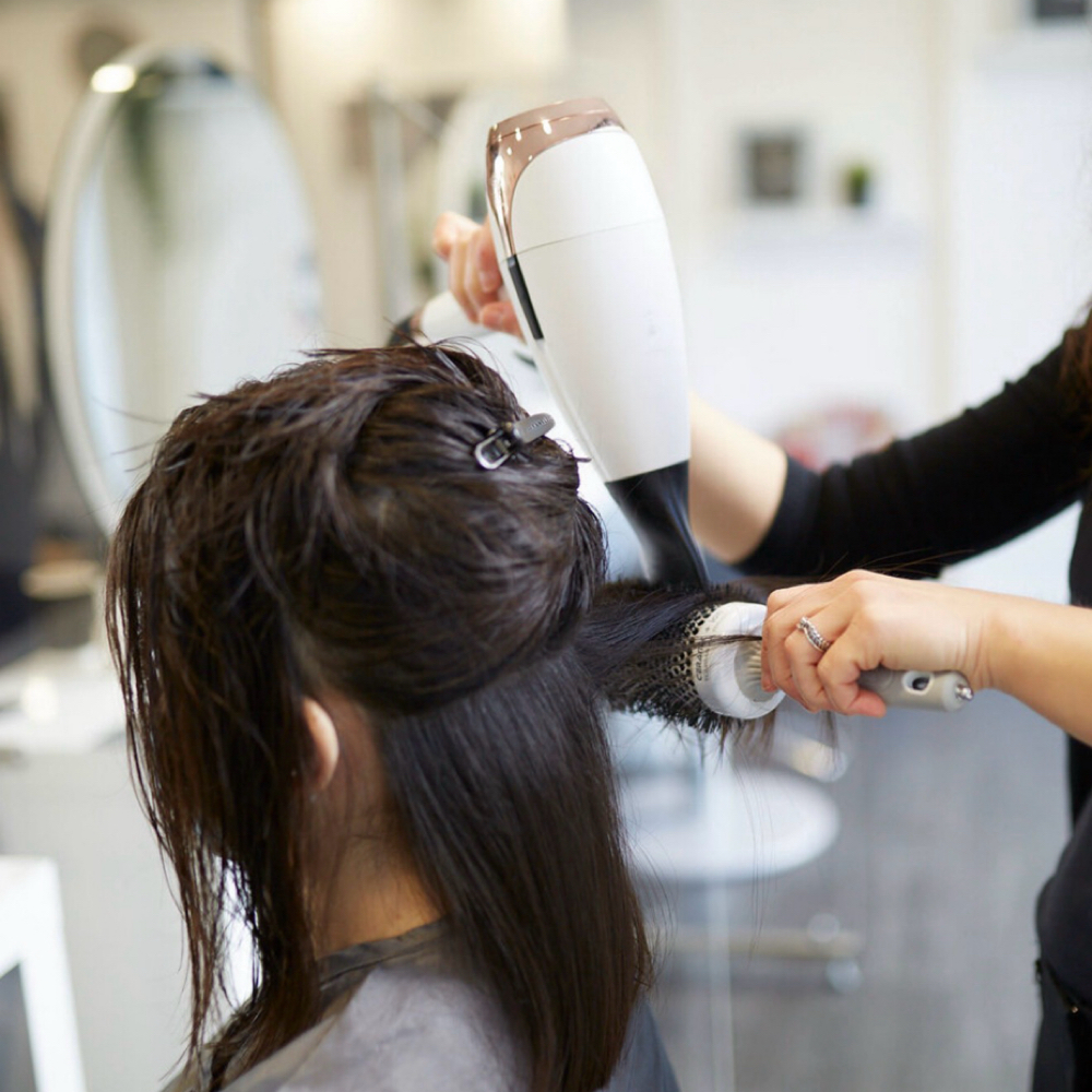 Blowout at Sunny Beauty Salon in Charlotte, NC