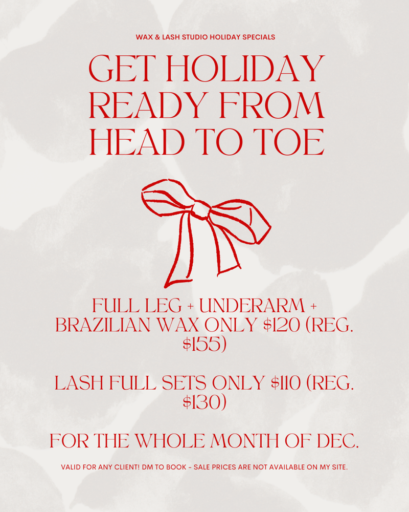 DECEMBER LASH SPECIAL