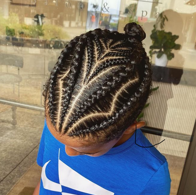 5-12 child braids (natural hair)