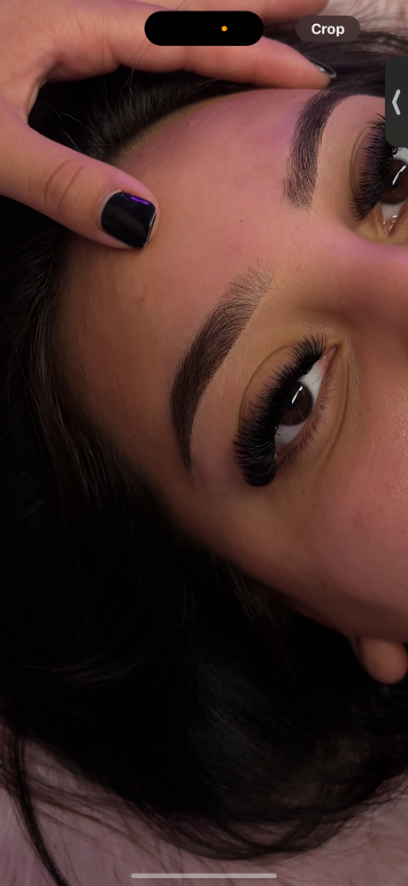 Brow wax + shaping