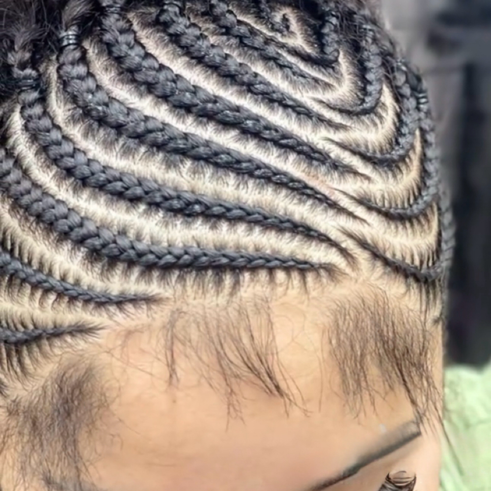 Fulani Cornrow at HairByJanaySamone in Atlanta, GA