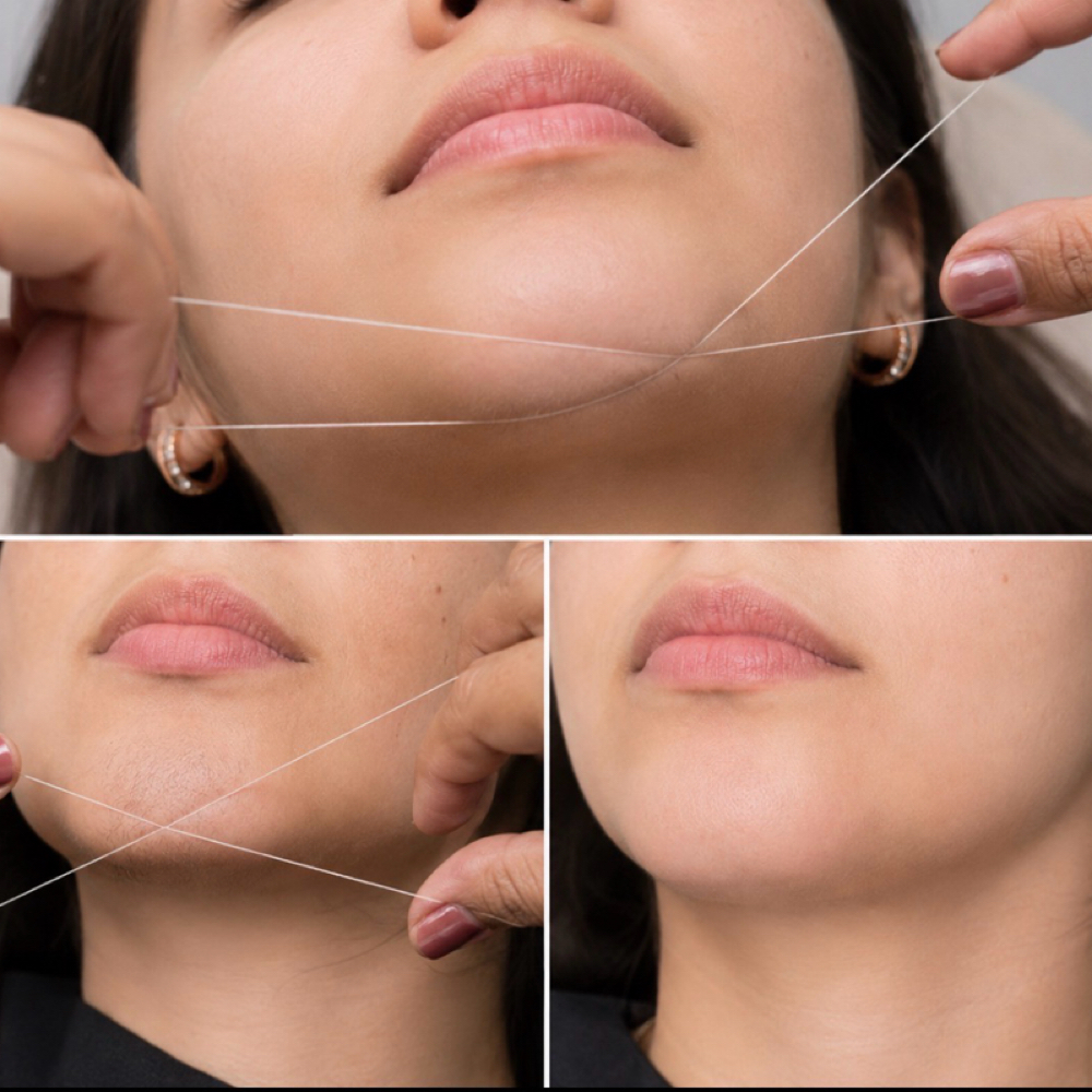 Chin/ Side : Wax/Threading at Ush Beauty & Wellness Lounge in North Potomac, MD