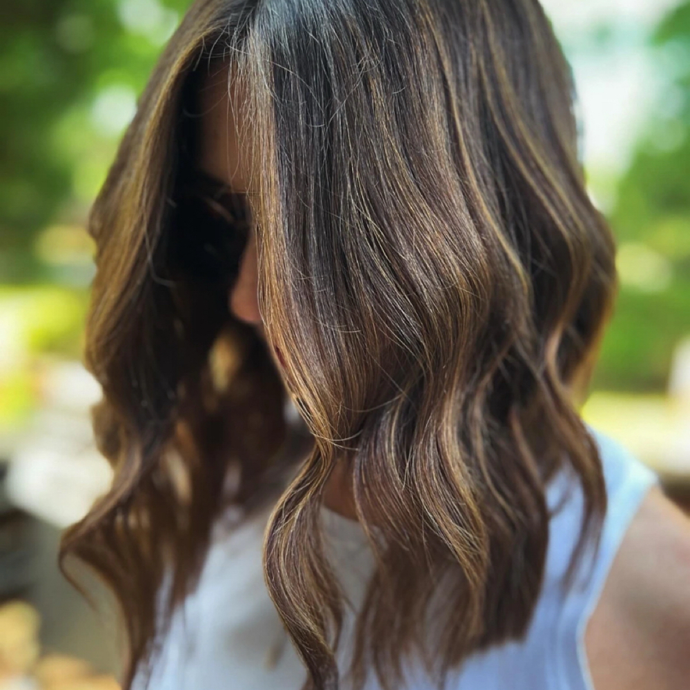Woman's Haircut and Style at The Hive Salon Spa in Galt, CA