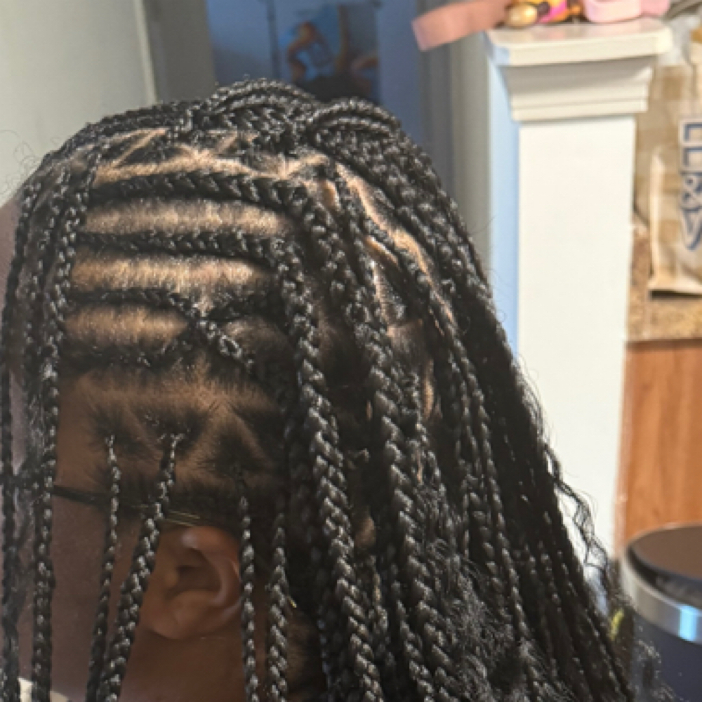 Fulani Touch Up at braidedbyniya in fayetteville, NC