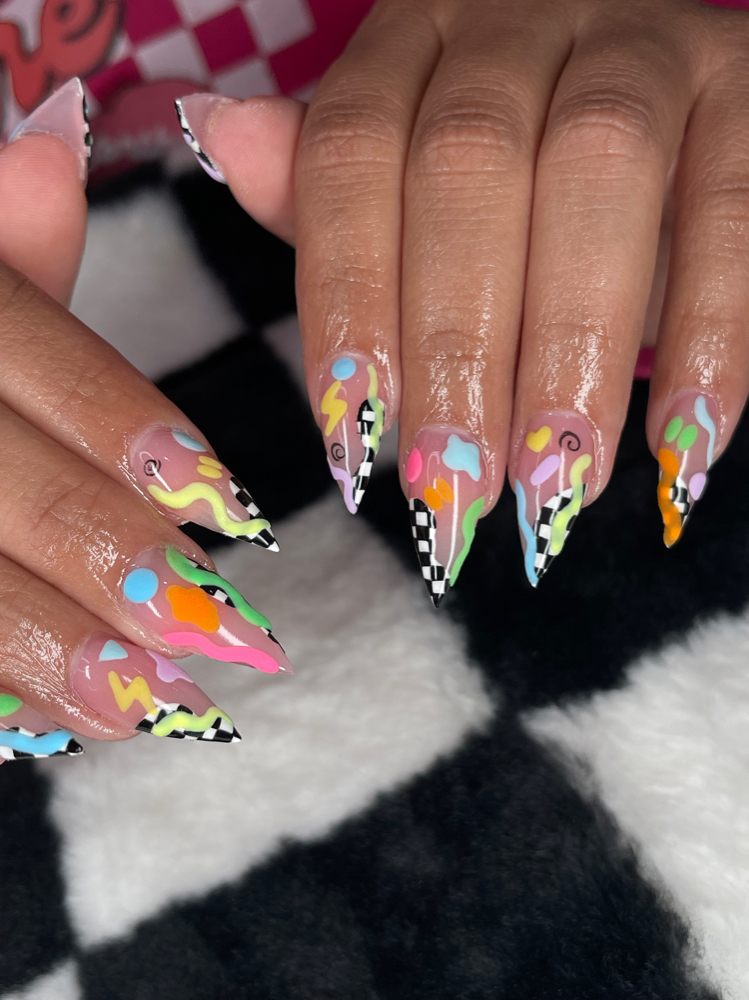 Acrylic Nail Fill - 3 Weeks MAX