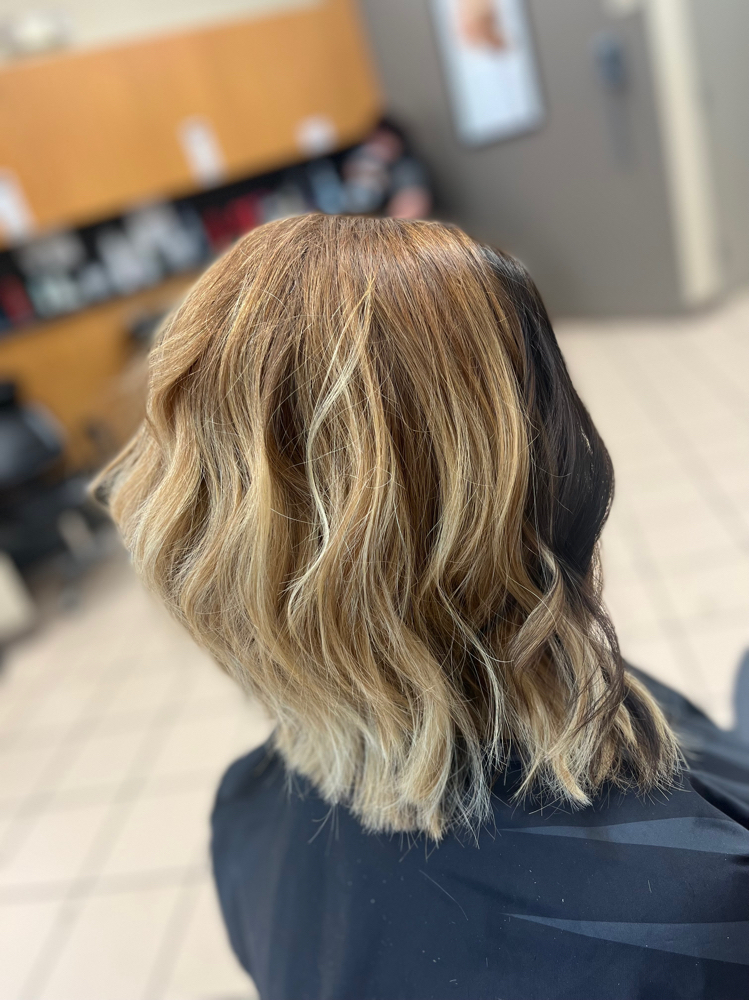 Haircut And Blowdry Style