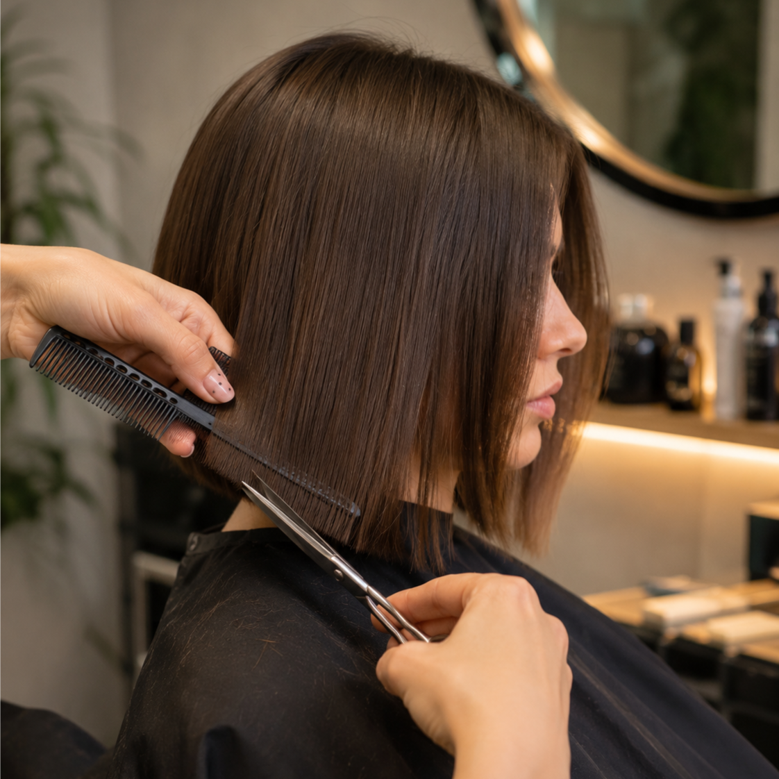 HAIRCUT at OvsAnna Beauty in GLENDALE, CA