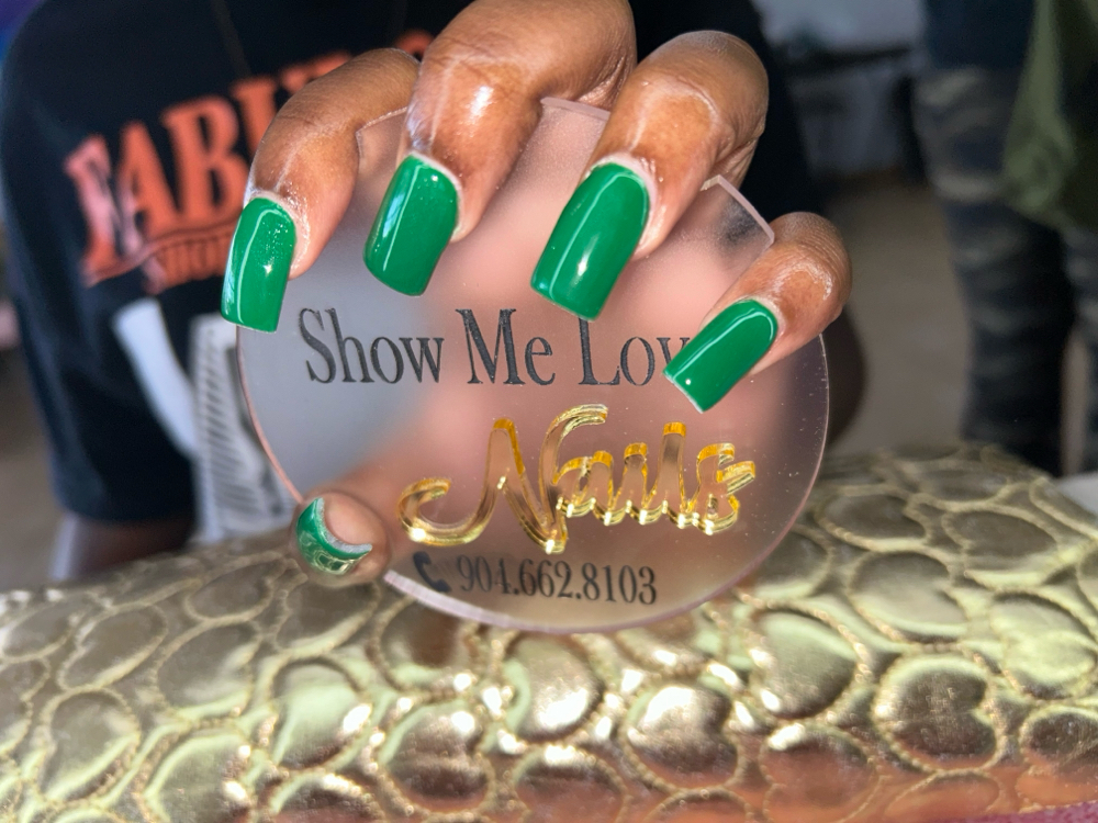 Medium Acrylic/Natural Fill In