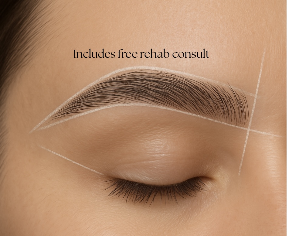 Brow Rehab Consult + Wax/Sculpt