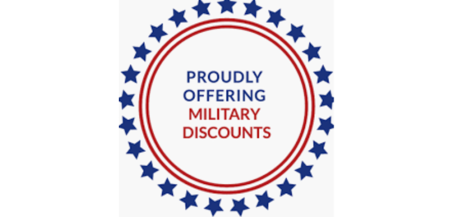 15% off with your Millitary Badge