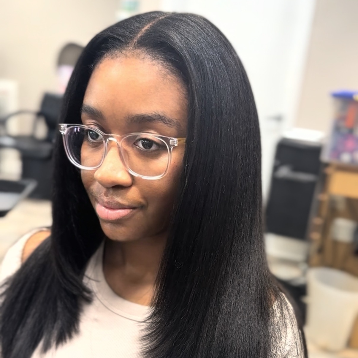 UPart Wig install at Elite Hair Studio and Spa in Philadelphia, PA