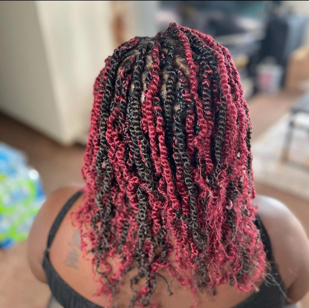 Twist With Hair Added- Med.S