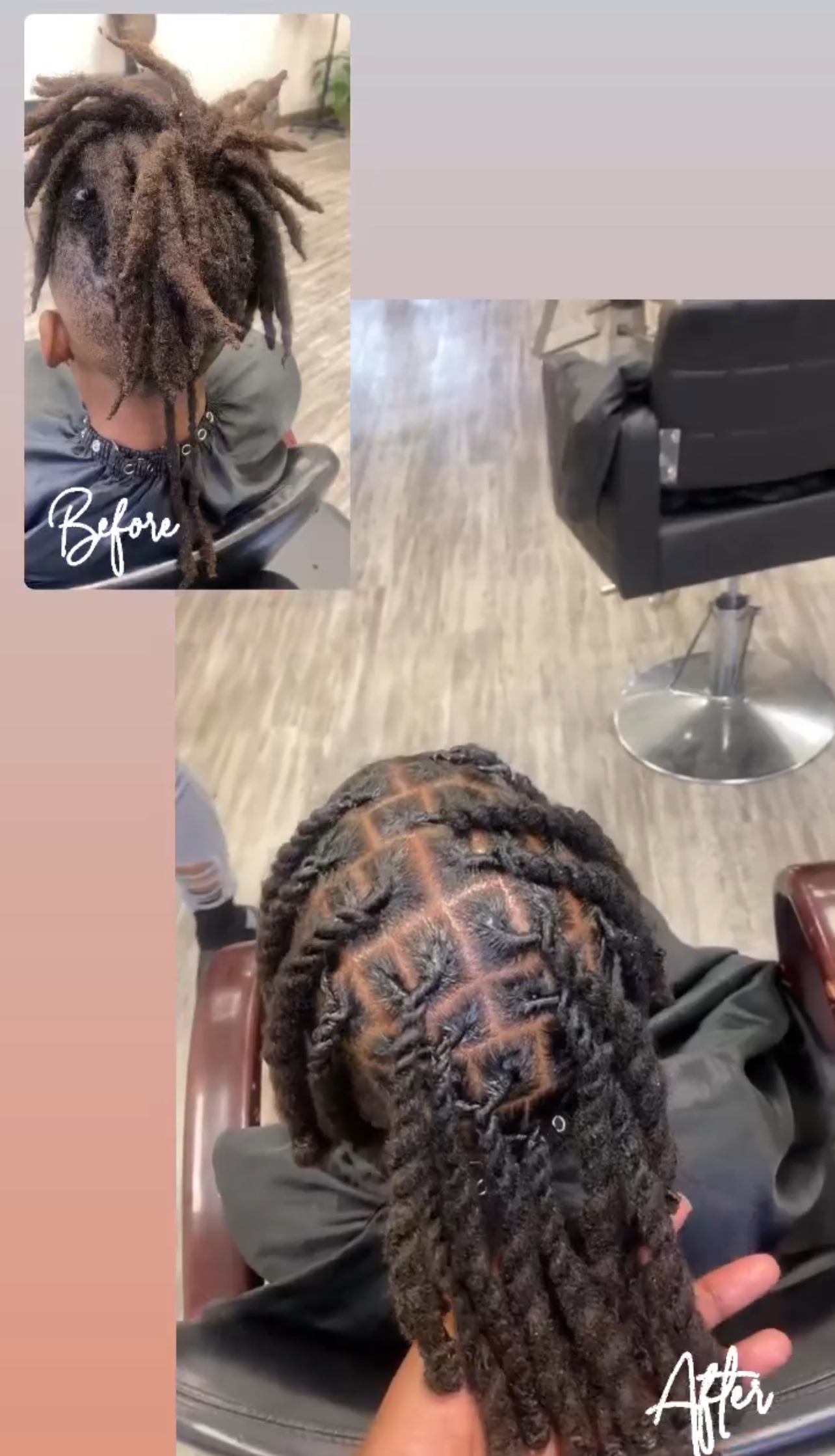 Kids Loc Maintenance w/deluxe style