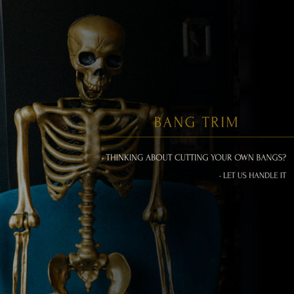 Bang Trim at The Mill Hair Studio in Huntington, NY