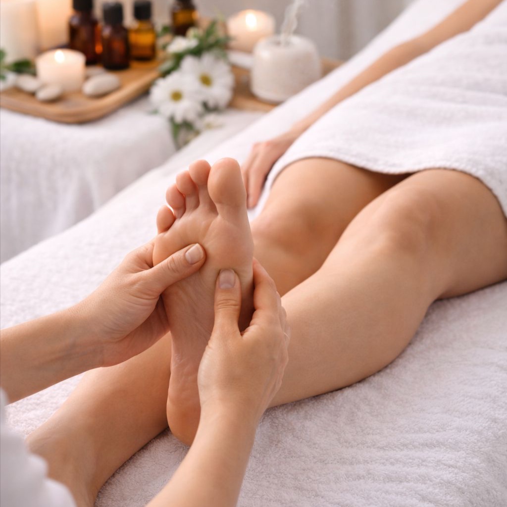 Aromatherapy / Reflexology at Flavia Guimarães  Wellness & Beauty in Millbrae, CA