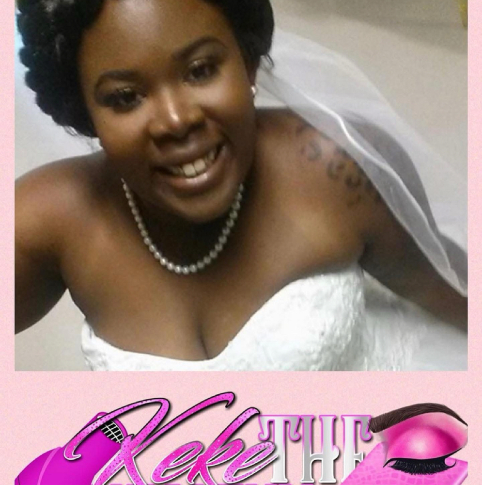 Up Do at KekeTheHealthyHairDiva Salon & Beauty Bar in Raleigh, NC