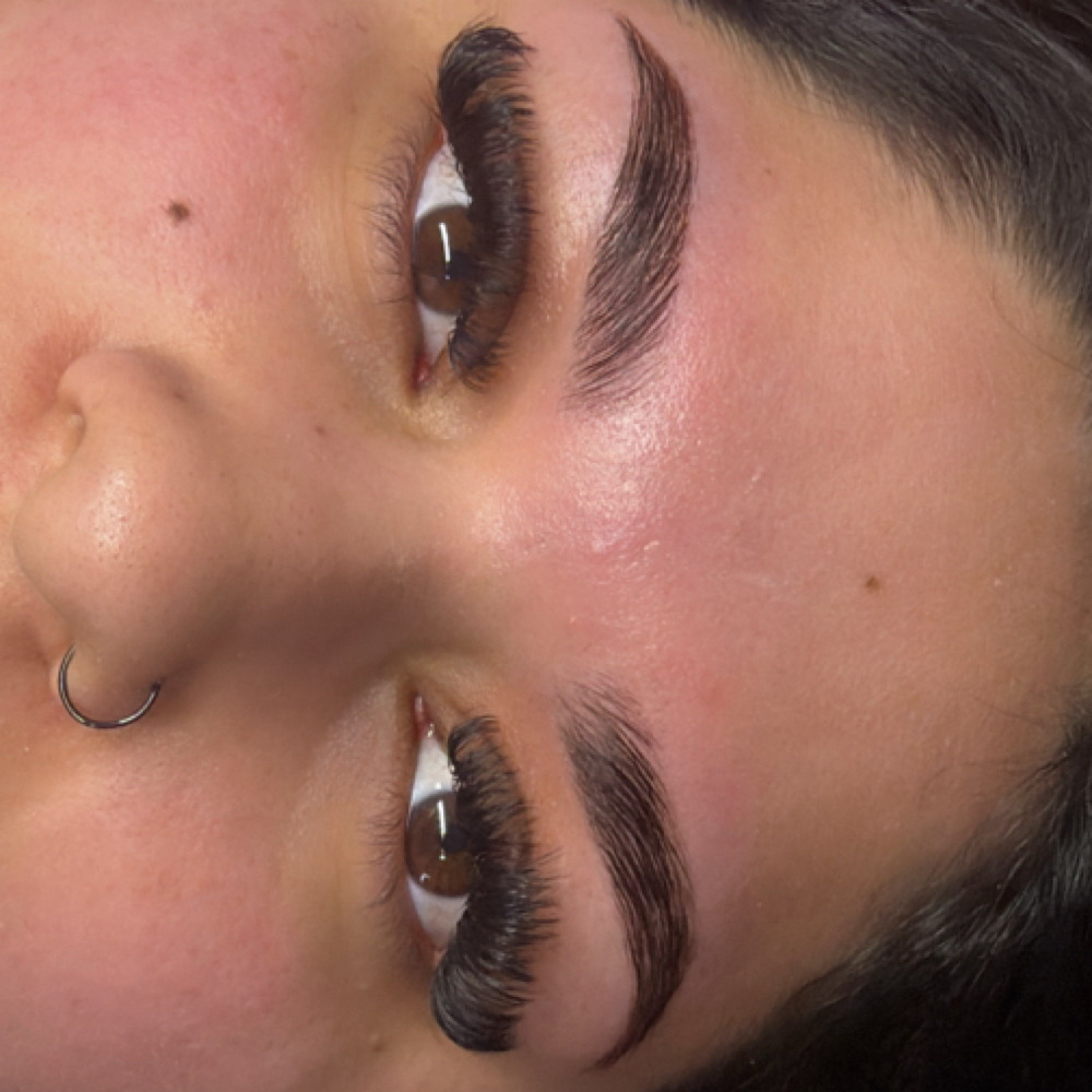 brow lamination at Lashed Out Beaut in guymon, OK