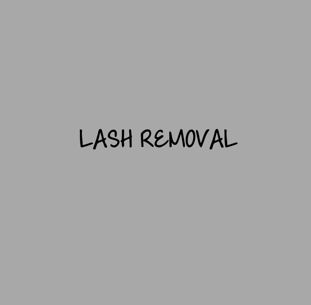 Lash Extension Removal
