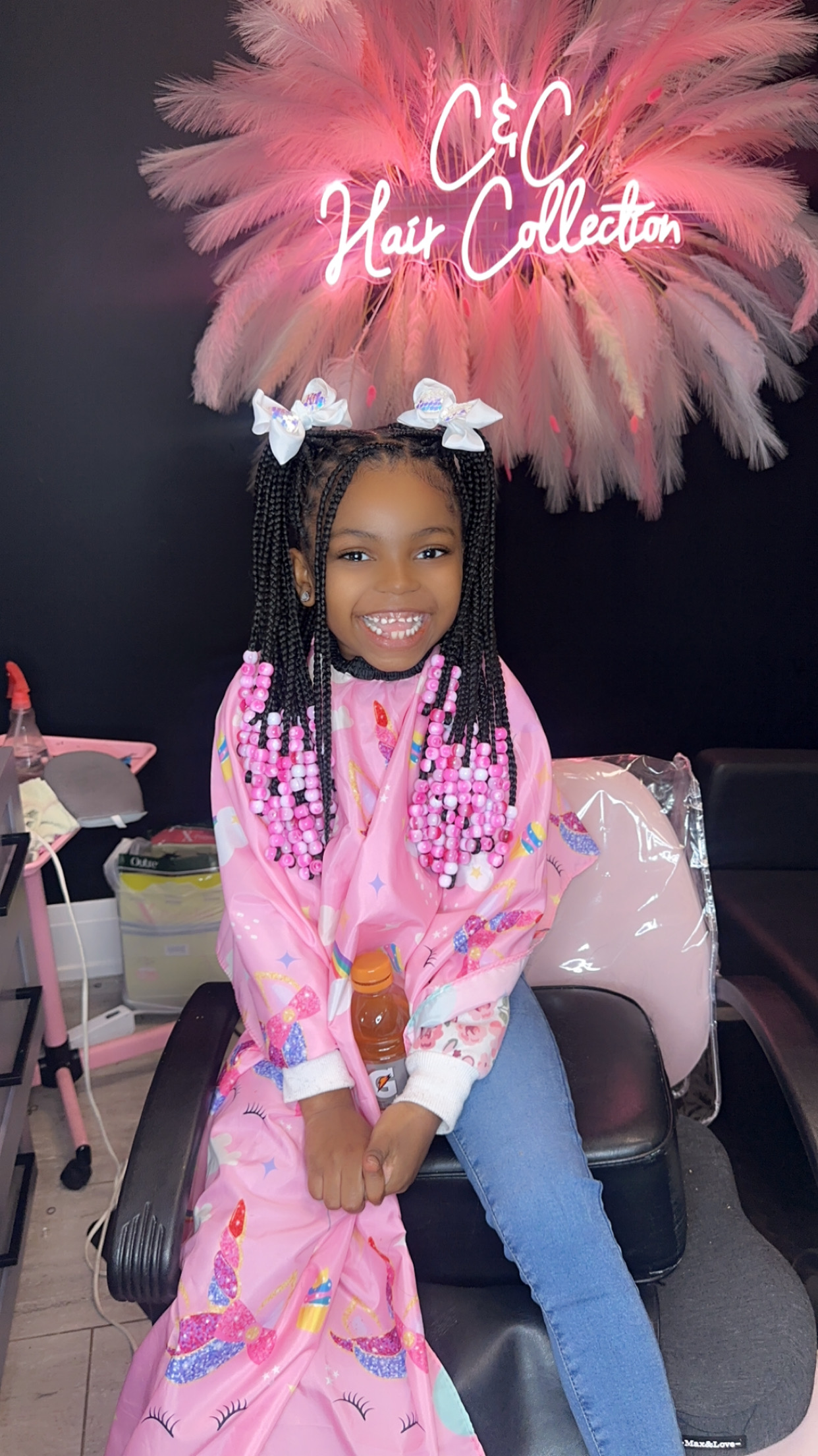 Small Knotless (Youth) at C&C Hair Collection in Palos Hills, IL
