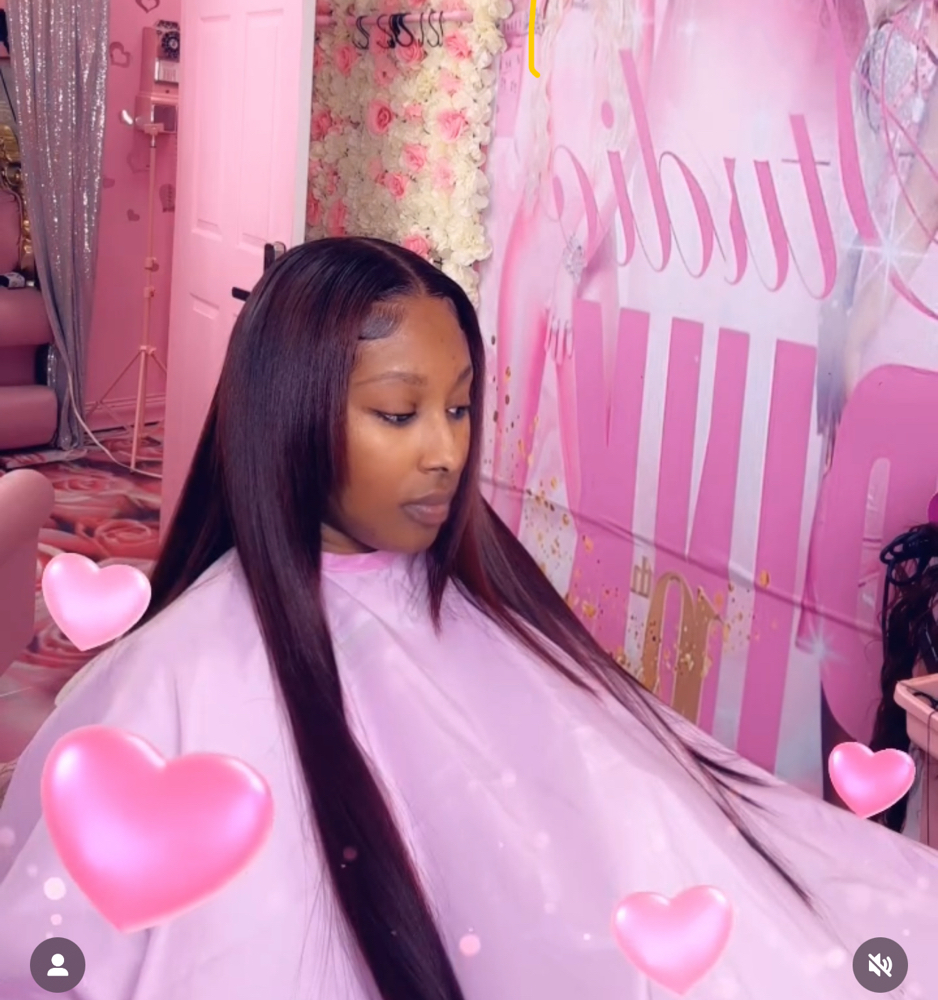 Wash/curl Weave